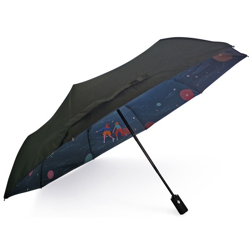 Зонт Levenhuk Star Sky Z20 •   компактный складной зонт;
•   механизм - автомат;
•   диаметр купола зонта - 106.6 см;
•   материал купола - водоотталкивающая ткань "эпонж";
•   материал стержня и спиц - сталь;
•   в комплекте - чехол.

