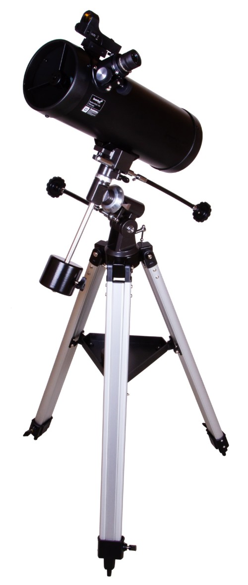 Телескоп Levenhuk Skyline PLUS 115S •   рефлектор Ньютона; 
•   апертура - 114 мм; 
•   фокусное расстояние - 450 мм;
•   алюминиевая тренога.
