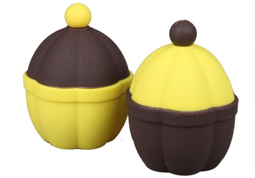 Форма для запекания, 7 см, силикон, Pomidoro Q0701 Cioccolata Форма для запекания Pomi d'Oro Q0701 Coioccolata, силиконовая, с крышкой 