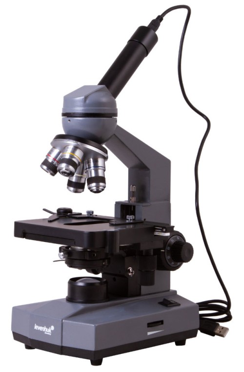 Микроскоп цифровой монокулярный Levenhuk D320L BASE, 3.0 Мпикс •   лабораторный микроскоп с цифровой камерой 3 Мпикс;
•   поворотная монокулярная насадка, ахроматическая оптика;
•   диапазон увеличений: от 40 до 1000 крат;
•   галогенная подсветка 20 Вт с регулировкой яркости;
•   питание от сети переменного тока.

