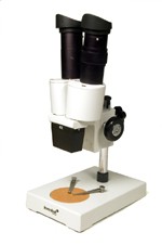 Микроскоп Levenhuk 2ST, бинокулярный Увеличение: 40х.
Стереомикроскоп с рабочим расстоянием 60 мм