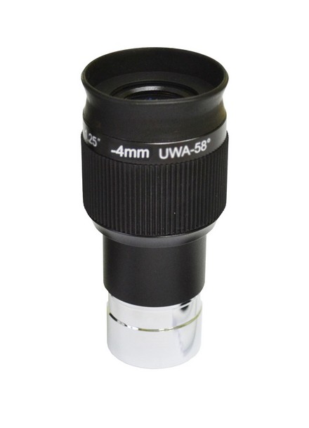 Окуляр Levenhuk UWA 58 8 мм, 1,25 Широкоугольный окуляр. Фокусное расстояние 8 мм
