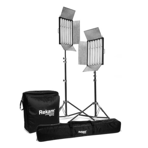 Комплект флуоресцентных осветителей Rekam DayLight FL-56 KIT •	комплект на основе 2 флуоресцентных осветителей Rekam DayLight FL-56. 

