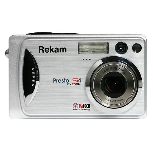 Цифровая камера Rekam Presto SL4 /2 Уценённый товар: неполная комплектация. (отсутствует индивидуальная упаковка). Распространяется полная гарантия.

• цифровая камера Rekam Presto SL4. 
