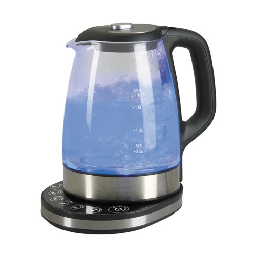 Электрический чайник дисковый ATLANTA ATH-698 •	электрический чайник; 
•	прозрачный корпус; 
•	подсветка; 
•	поддержка температуры. 

