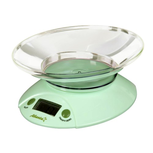 Весы кухонные электронные с чашей, Atlanta ATH-803 green •	электронные кухонные весы; 
•	съемная чаша для продуктов; 
•	нагрузка до 5 кг; 
•	точность измерения 1 г; 
•	автовыключение; 


