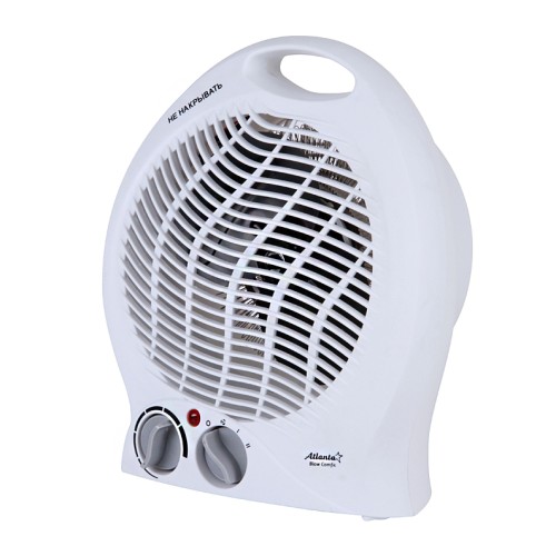 Тепловентилятор Atlanta ATH-110 white •	мощность, 2000 Вт; 
•	2 режима нагрева; 
•	автоматический контроль температуры. 

