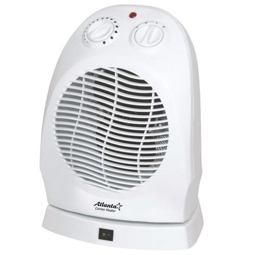 Тепловентилятор Atlanta ATH-7285 white •   можно использовать в ванной комнате;
•   долговечный нагревательный элемент;
•   компактный размер;
•   высокий коэффициент теплоотдачи;
•   улучшенное распределение потока воздуха;
•   два режима мощности;
•   есть режим вентилятора;
•   защита от перегрева;
•   номинальная мощность - 2000 Вт;
•   питание - 230 В, 50 Гц.
