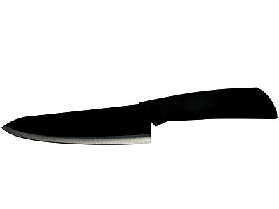 Нож керамический зеркальный, лезвие 20 см, толщина 2 мм, Pomidoro K2059 Forza Argento Шеф-нож керамический Pomi d"Oro K2059 Forza Argento, изготовлен из зеркальной керамики Kerano™