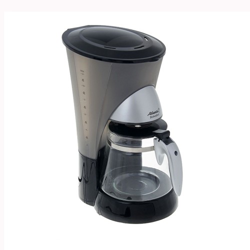 Кофеварка электрическая Atlanta ATH-540 •	капельная электрическая кофеварка; 
•	съемный фильтр; 
•	подогреваемая подставка для колбы. 

