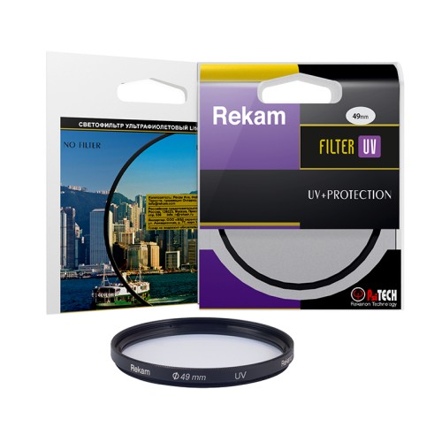 Светофильтр Rekam UV 49мм для фотоаппарата ультрафиолетовый • защита от ультрафиолетовых лучей;
• повышение контрастности;
• защита объектива от механических повреждений, пыли и грязи.
