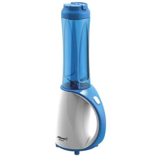 Спорт блендер Atlanta ATH-3195, цвет - синий •	блендер со спортивной бутылкой; 
•	низкий уровень шума; 
•	крышка-поилка; 
•	взбивание/крошение льда. 

