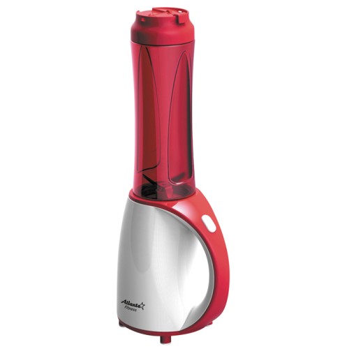 Спорт блендер Atlanta ATH-3195, цвет - красный •	блендер со спортивной бутылкой; 
•	низкий уровень шума; 
•	крышка-поилка; 
•	взбивание/крошение льда. 


