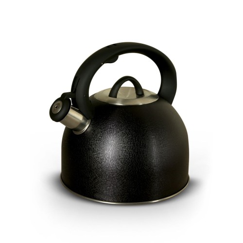 Чайник со свистком, 3.0 л, Pomi d&#039;Oro P-650185 Santa •   уникальное термостойкое "снежное" покрытие;
•   материалы - нержавеющая сталь, пластик;
•   подходит для всех видов плит.
