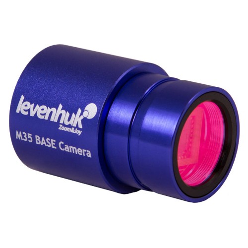Камера цифровая Levenhuk M35 Base ● цифровая камера для микроскопа 
● для окулярной трубки диаметром 23,2 мм 
● матрица 0,3 Мпикс 
