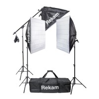 Rekam CL4-660-SB Boom KIT Комплект флуоресцентных осветителей с софтбоксами
