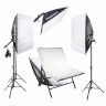 Rekam CL-700-SB Boom Macro KIT Комплект флуоресцентных осветителей с софтбоксами и столом для макросъёмки - Rekam CL-700-SB Boom Macro KIT Комплект флуоресцентных осветителей с софтбоксами и столом для макросъёмки