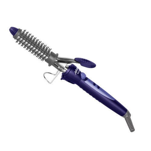 Электрощипцы для укладки волос ATLANTA ATH-6671 фиолетовый •	керамический нагревательный элемент; 
•	индикатор работы; 
•	мощность 25 Вт. 

