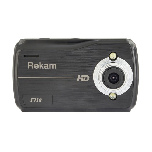 Видеорегистратор Rekam F110 • угол обзора: 100°;
• G-сенсор. 

