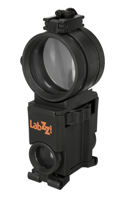Походный набор Levenhuk LabZZ SK5 Black •   простой в обращении мультитул в лёгком складном корпусе;
•   монокуляр, бинокль или подзорная труба – для обзорных наблюдений;
•   можно применять как стереоскоп или увеличитель (лупа из 2 линз);
•   встроенный компас для ориентирования по сторонам света.
