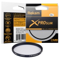 Светофильтр Rekam X PRO SLIM UV MC 55мм  для фотоаппарата тонкий ультрафиолетовый
