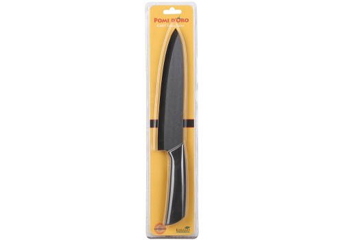 Нож керамический чёрный, Pomi d&#039;Oro K2057 40 Forza Nero K2057 Forza Nero, черная керамика Kerano™, длина лезвия - 20 см, толщинаина 2 мм, чёрная ручка.