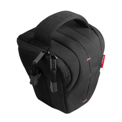 Сумка Rekam C3 для фотокамеры, треугольная, черная 14х9х14 см •	сумка для фотокамеры; 
•	надежная фиксация и защита оборудования.

