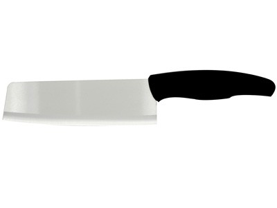 Нож керамический белый, Pomi d&#039;Oro K1549 Arco Bianco K1549 Arco Bianco, бел керамика Kerano™, длина лезвия - 15 см, толщинаина 2 мм, чёрная ручка.