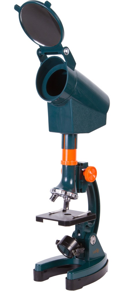 Микроскоп Levenhuk LabZZ M3 •    Детский микроскоп
•    Окулярный проектор
•    Диапазон увеличений от 300х до 1200х
•    Металлический корпус
•    100 аксессуаров в комплекте
•    Набор для проведения опытов
•    Пластиковый кейс для хранения
