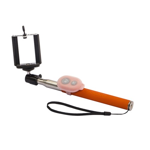 Монопод для селфи Rekam SelfiPod S-450R, с пультом управления •	пульт управления; 
•	3D «голова»; 
•	держатель для смартфона;
•	поддержка Android и iOS; 
•	подходит для портативных фото- и видео камер. 

