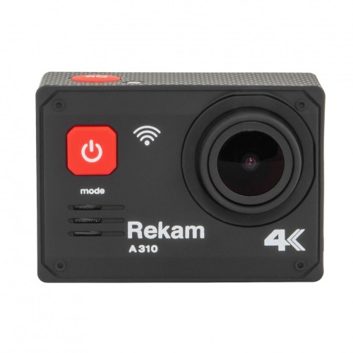 Видеокамера цифровая Rekam A310 ЭКШН камера /3 • уценённый товар (демонстрационный образец), предоставляется полная гарантия;
• циклическая запись; 
• поддержка micro SDHC карт до 64 Гб; 
• быстрый старт; 
• WiFi; 
• угол обзора: 170°; 
• 4K; Full HDi; HD
