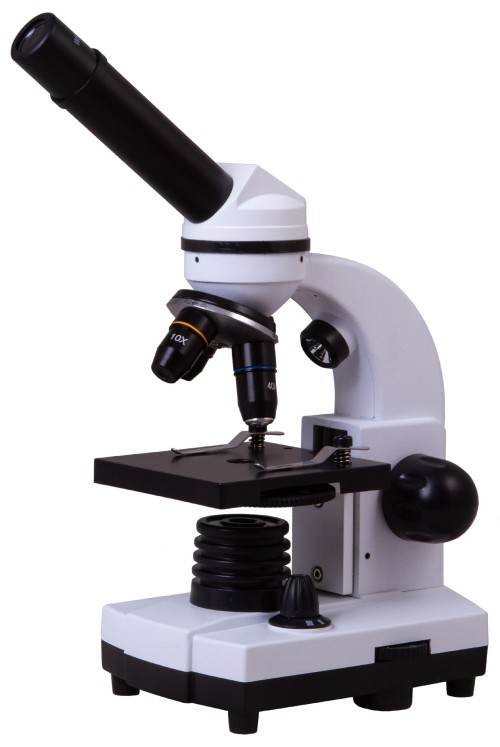 Микроскоп Bresser Junior Biolux SEL 40-1600x, белый, в кейсе •   школьный микроскоп с набором для опытов;
•   увеличения - 40х - 1600х;
•   кейс для хранения и транспортировки;
