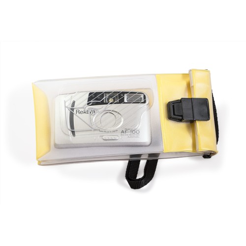 Влагозащитная универсальная сумка-чехол Rekam PAW-010Y Влагозащитная сумка (герметичный пакет-чехол для фотоаппарата) предназначена не только для защиты фотокамер от дождя, но подойдет и для подводной съемки. Это отличная альтернатива «аквабоксам», которые стоят намного дороже и занимают много места. Она так же отлично защити ваш мобильный телефон или смартфон, если вы будете использовать их для подводной съемки. Размер: 20х8х2 см.