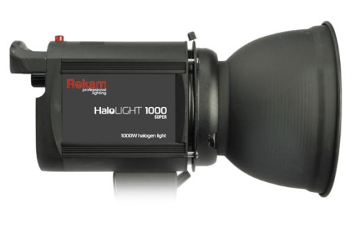 Галогенный осветитель Rekam HL-1000 SUPER HaloLight Super с байонетом типа Bowens, со стеклянным pyrex-колпаком HL-01F матовый и рефлектором RF-5001, 1000 Вт, аналоговое управление •	галогенный осветитель мощность 1000 Вт; 
•	цветовая температура 3200 °К; 
•	стандартный рефлектором RF5001; 
•	стеклянный pyrex-колпак и рефлектор. 

