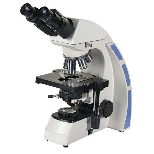Микроскоп Levenhuk MED 40B, бинокулярный • увеличение: 40 - 1000 крат; 
• бинокулярная насадка; 
• «бесконечные» планахроматические объективы; 
• конденсор Аббе с ирисовой диафрагмой и держателем фильтра. 

