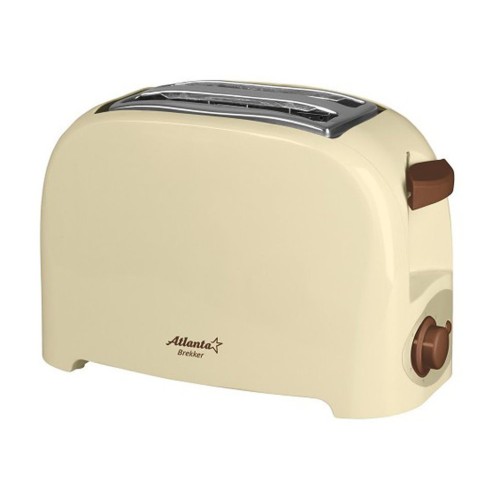 Тостер ATLANTA ATH-233 коричневый •	тостер на два тоста;
•	регулятор времени поджаривания;
•	экстра-подъем тостов;
•	поддон для крошек.

