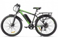Велогибрид Eltreco XT 800 New,  чёрно-зелёный