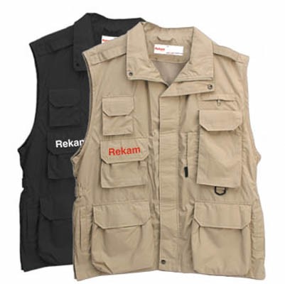 Фотожилет Rekam VEST 14 XL светло-коричневый •	состав: 35% хлопок, 65% полиэстер; 
•	материал подкладки-сетки: 100% полиэстер; 
•	цвет: светло-коричневый. 
