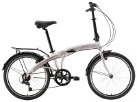 Велосипед Stark'21 Jam 24.2 V серебристый/коричневый
