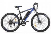 Велогибрид Eltreco XT 600 D, чёрно-синий