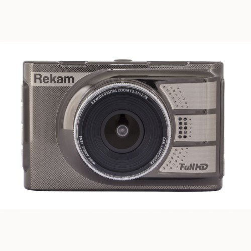 Видеорегистратор Rekam F200 •	угол обзора: 120°;
•	G-сенсор; 
•	FullHD. 

