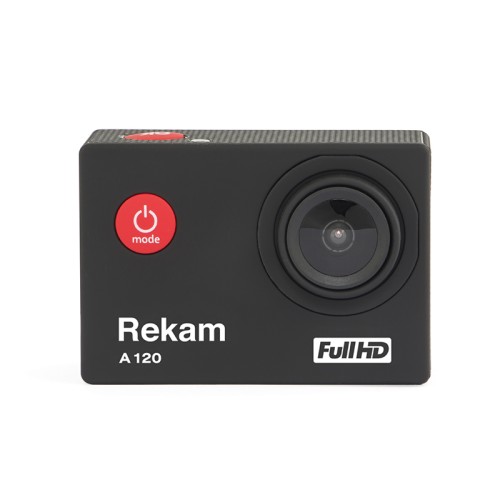 Экшн камера Rekam A120 ● Full HD (30 к/с), HD (30 к/с); 
● угол обзора: 144°;
● форматы: AVI, JPG. 

