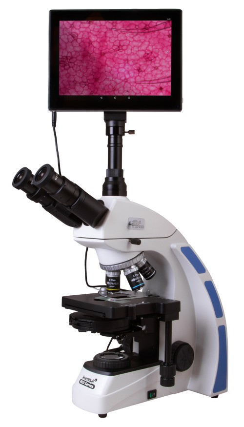 Микроскоп цифровой Levenhuk MED D45T LCD, тринокулярный •   увеличение - 40–1000 крат;
•   тринокулярная насадка; 
•   цифровая камера 5 Мпикс с ЖК-экраном; 
•   "бесонечные" фазовые планахроматические объективы;
•   фазовый конденсор (с тёмным полем).
