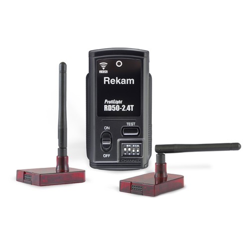 Комплект Rekam ProfiLight Transmitter KIT ● радиотрансмиттер (передатчик);
● два приёмных устройства.
