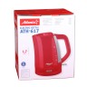 Электрический чайник дисковый ATLANTA ATH-617 красный - Электрический чайник дисковый ATLANTA ATH-617 красный