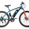 Электровелосипед Eltreco XT 600 D 2387, сине-оранжевый - Электровелосипед Eltreco XT 600 D 2387, сине-оранжевый
