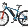 Электровелосипед Eltreco XT 600 D 2387, сине-оранжевый - Электровелосипед Eltreco XT 600 D 2387, сине-оранжевый