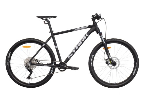 Велосипед Stark&#039;21 Armer 27.6 20 HD, чёрный/серый •   диаметр колёс - 27.6 дюйма;
•   размер рамы - 20 дюймов;
•   пол -  унисекс;
•   амортизация - Hard tail;
•   количество скоростей - 10;
•   передний тормоз - дисковый гидравлический.
