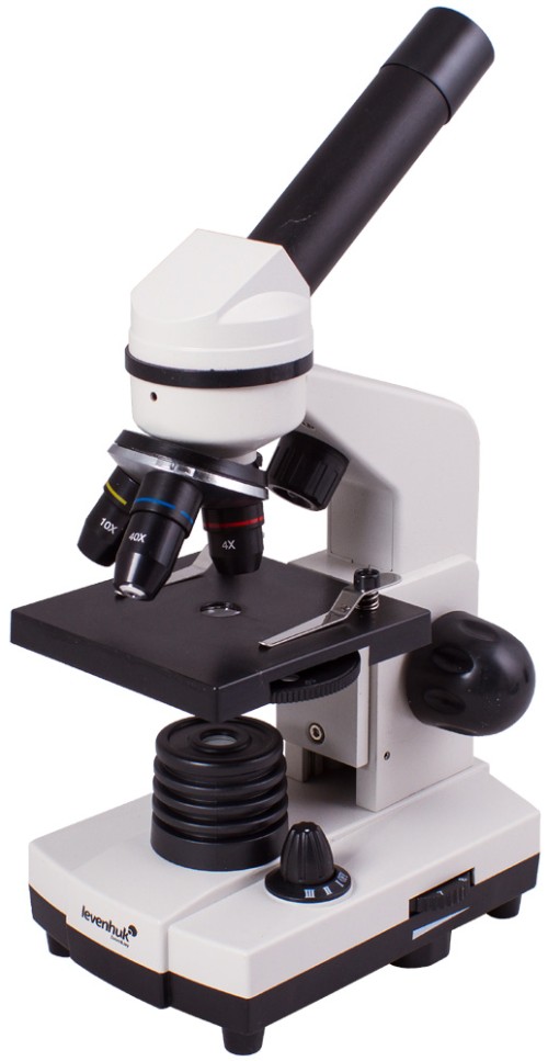 Микроскоп Levenhuk Rainbow 2L MoonstoneЛунный камень •    Биологический микроскоп с увеличением от 40 до 400 крат
•    В линейке пять ярких цветов
•    Прочный и легкий пластиковый корпус
•    Нижняя и верхняя светодиодные подсветки
•    Набор для опытов с микроскопом в комплекте

