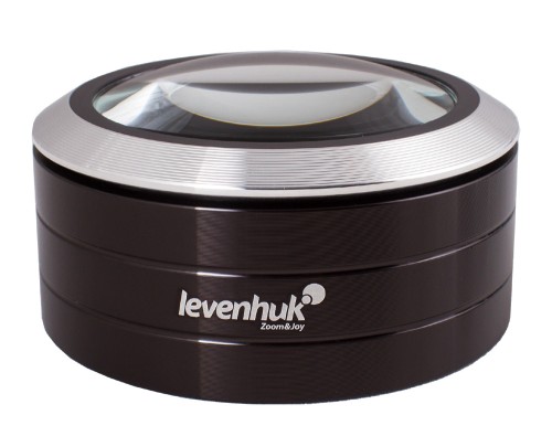 Лупа Levenhuk Zeno 900, металл •  компактная просмотровая лупа без ручки
•  5-кратная стеклянная линза
•  металлическая оправа линзы
•  светодиодная подсветка

